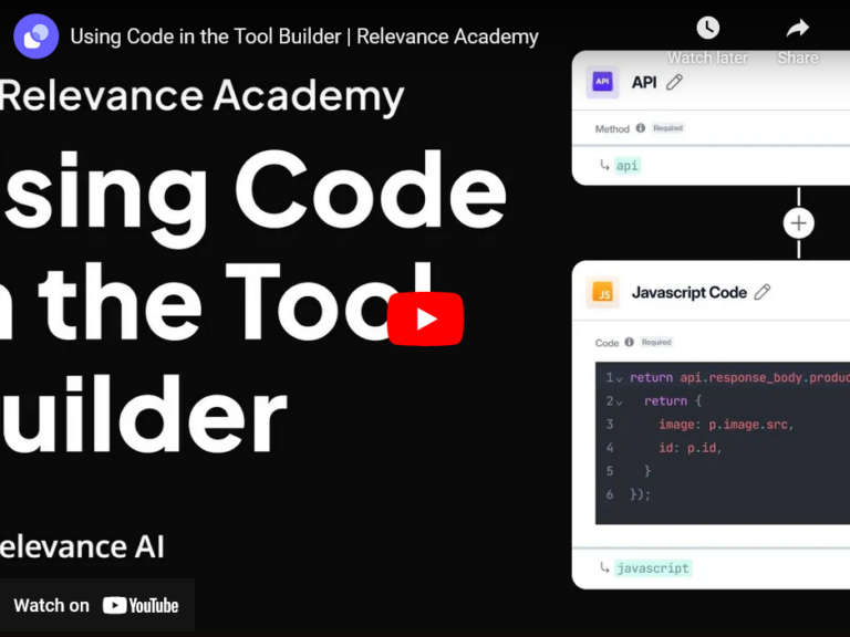 Code Steps in Relevance AIs Tool Builder | Elite How To