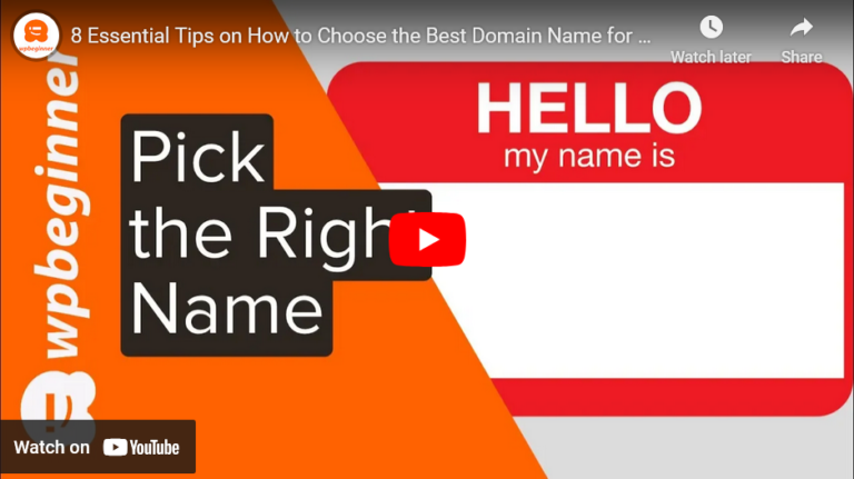 Top Tips for Choosing the Perfect Domain Name for Your Business Website | Elite How To