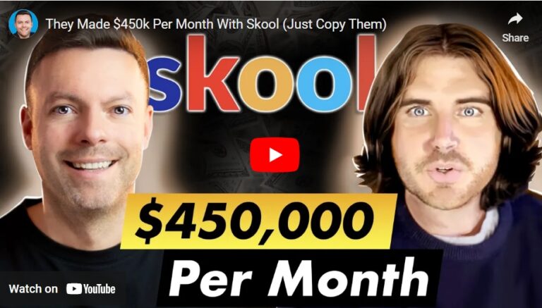 earn figure income with skool | Elite How To